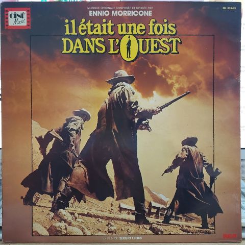 ENNİO MORRICONE - İL ETAİT UNE FOİS DANS LOUEST LP PLAK