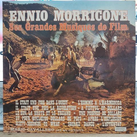 ENNİO MORRICONE - SES GRANDE MUSİQUES DE FİLM LP PLAK