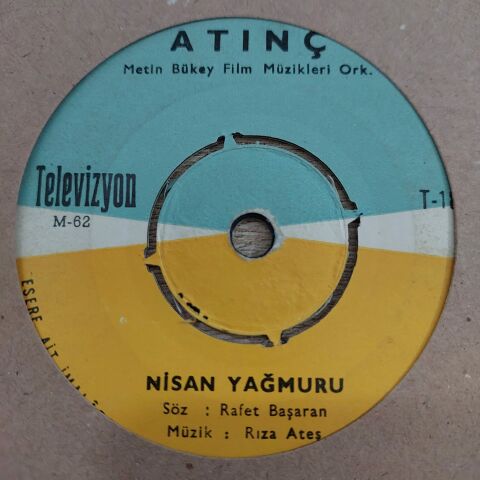 ATINÇ - NİSAN YAĞMURU KEZBAN 45LİK PLAK