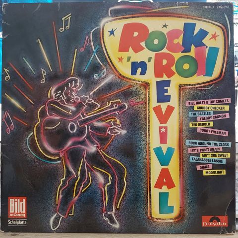 ÇEŞİTLİ SANATÇILAR - ROCK N ROLL REVİVAL LP PLAK
