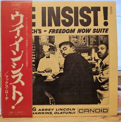 Max Roach – We Insist! Max Roach's Freedom Now Suite LP PLAK