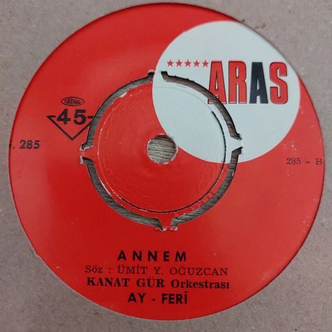AYFERİ - ANNEM 45LİK PLAK
