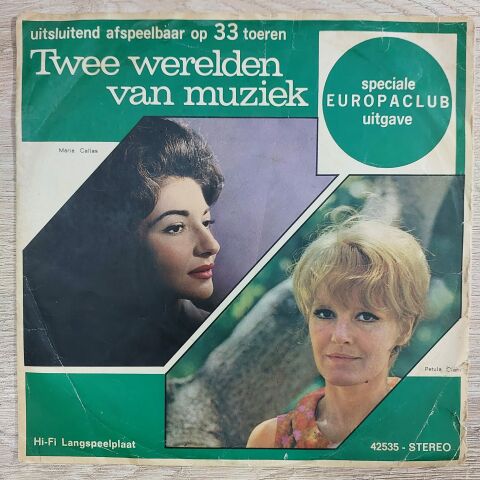 Various – Twee Werelden Van Muziek 45LİK PLAK