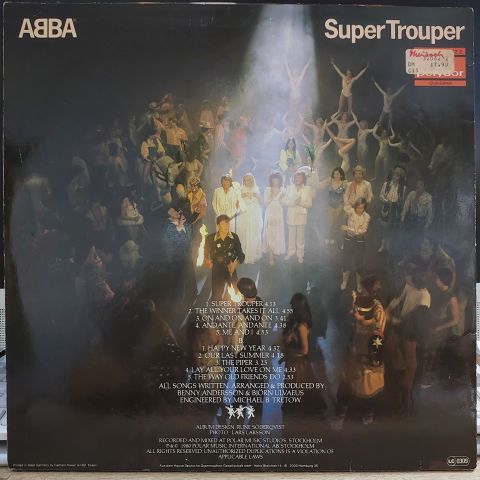 ABBA – Super Trouper LP PLAK