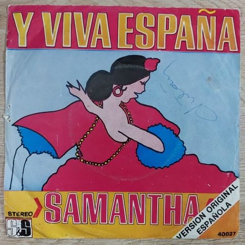 Samantha – Y Viva España 45LİK PLAK