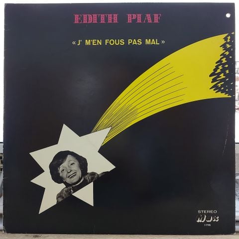 EDİTH PİAF - J' M'EN FOUS PAS MAL LP PLAK