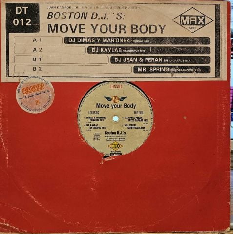 Boston D.J.'s* – Move Your Body LP PLAK