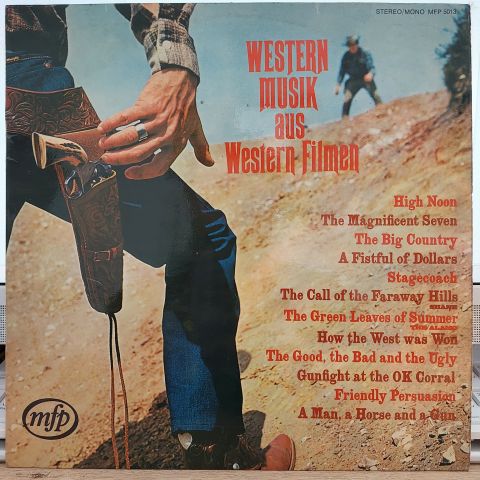 Geoff Love Et Son Orchestre* – Les Musiques Des Grands Films De Western LP PLAK
