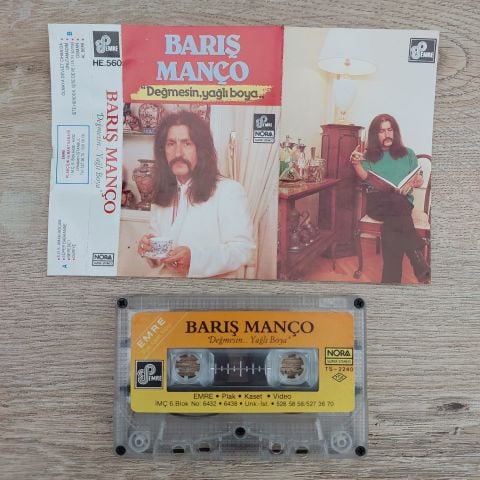 BARIŞ MANÇO - DEĞMESİN YAĞLI BOYA KASET