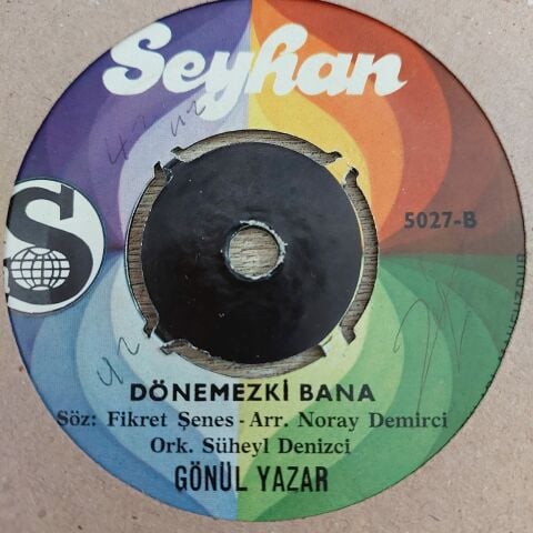 GÖNÜL YAZAR - DÖNEMEZKİ BANA 45LİK PLAK