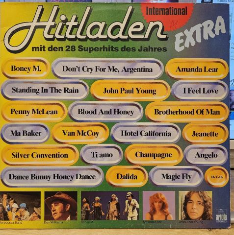 Various – Hitladen - Mit Den 28 Superhits Des Jahres LP PLAK