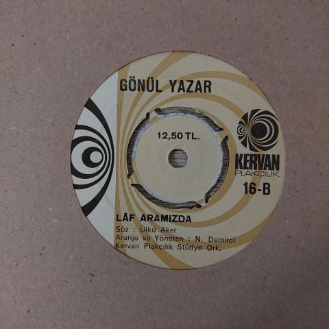 GÖNÜL YAZAR - SEVENLERİN KADERİ 45LİK PLAK