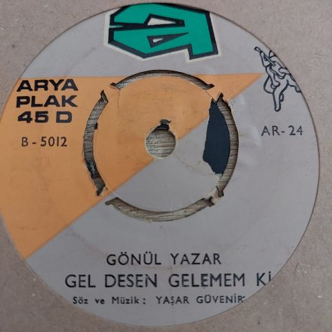 GÖNÜL YAZAR - GEL DESEN GELEMEM Kİ 45LİK PLAK