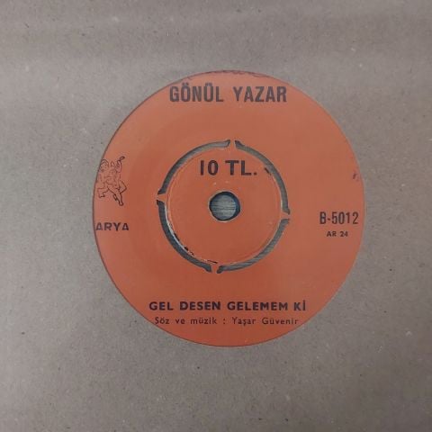 GÖNÜL YAZAR - GEL DESEN GELEMEM Kİ 45LİK PLAK