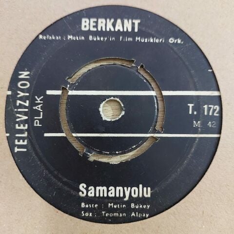 BERKANT - SAMANYOLU 45LİK PLAK