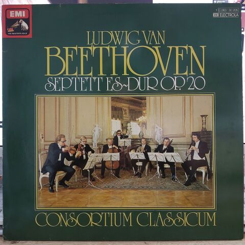 Ludwig van Beethoven, Consortium Classicum – Septett Es-Dur Op. 20 LP PLAK