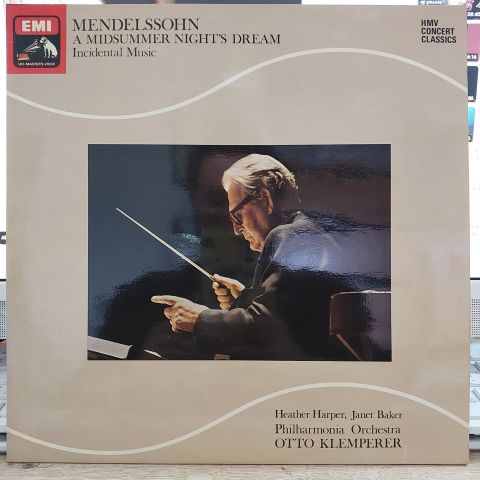 Mendelssohn* - Heather Harper, Janet Baker, Philharmonia Orchestra, Otto Klemperer – A Midsummer Night's Dream - Incidental Music LP PLAK