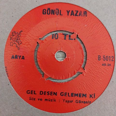 GÖNÜL YAZAR - ŞIP SEVDİ 45LİK PLAK