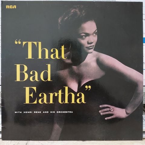 Eartha Kitt With Henri René And His Orchestra – That Bad Eartha LP PLAK