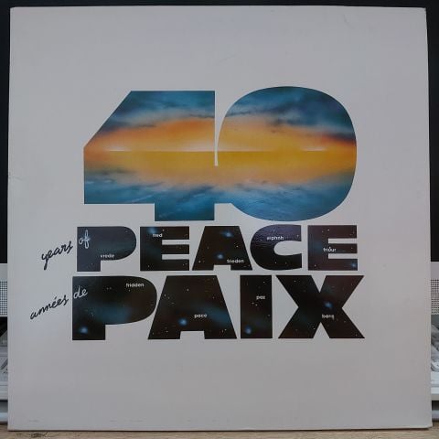 Various – 40 Years Of Peace = 40 Années De Paix LP PLAK