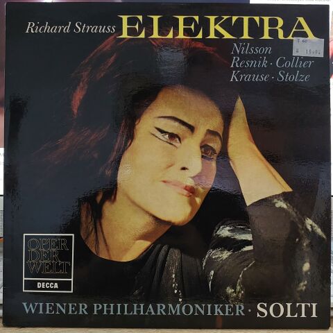 Richard Strauss - Nilsson*, Resnik* • Collier*, Krause* • Stolze*, Wiener Philharmoniker • Solti* – Elektra LP PLAK