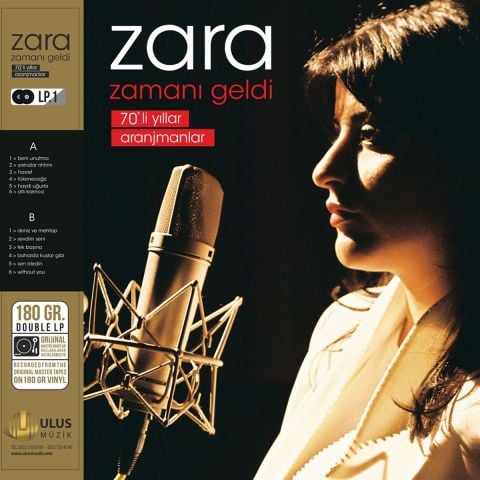 Zara - Zamanı Geldi / 70'li Yıllar Aranjmanlar & Türk Halk Müziği LP PLAK