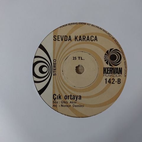 Sevda Karaca – Tanımazsın Beni / Çık Ortaya 45LİK PLAK