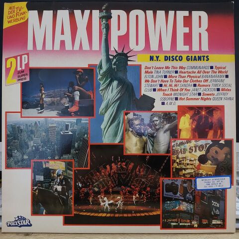 Various – Maxi Power - N.Y. Disco Giants LP PLAK