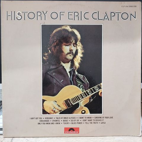 Eric Clapton – History Of Eric Clapton LP PLAK