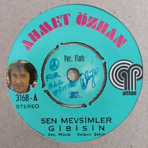 Ahmet Özhan – Sen Mevsimler Gibisin / Mor Elbise 45LİK PLAK