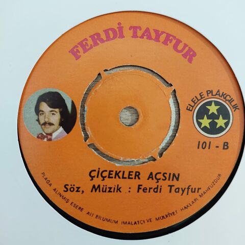 Ferdi Tayfur – Akşam Güneşi / Çiçekler Açsın 45LİK PLAK