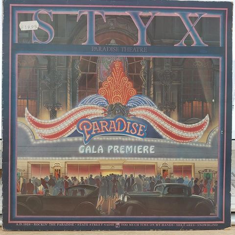 Styx – Paradise Theatre LP PLAK