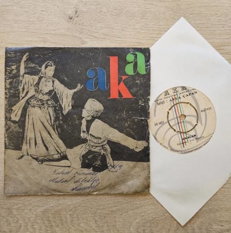 EROL ÖZAYDIN AZERİ ORK. - AYLA ÇAPAN - ANACAN 45LİK PLAK