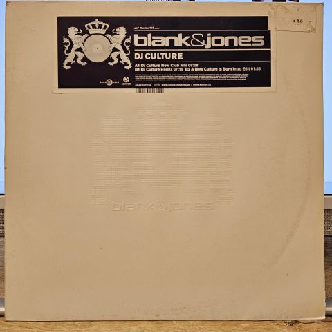 Blank & Jones – DJ Culture LP PLAK
