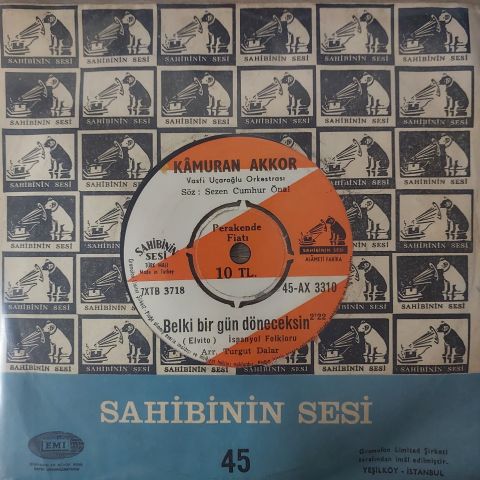 KAMURAN AKKOR - BELKİ BİR GÜN DÖNECEKSİN 45LİK PLAK