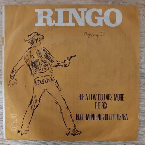 Hugo Montenegro Orchestra – For A Few Dollars More 45LİK PLAK