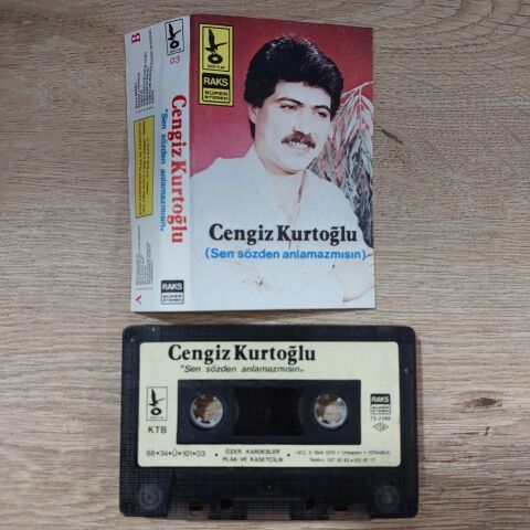 CENGİZ KURTOĞLU - SEN SÖZDEN ANLAMAZSIN KASET
