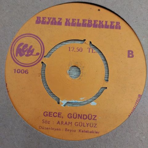 BEYAZ KELEBEKLER - ŞAMATA 45LİK PLAK