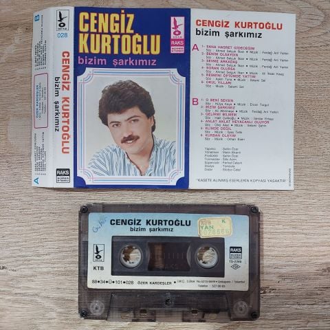 CENGİZ KURTOĞLU - BİZİM ŞARKIMIZ KASET