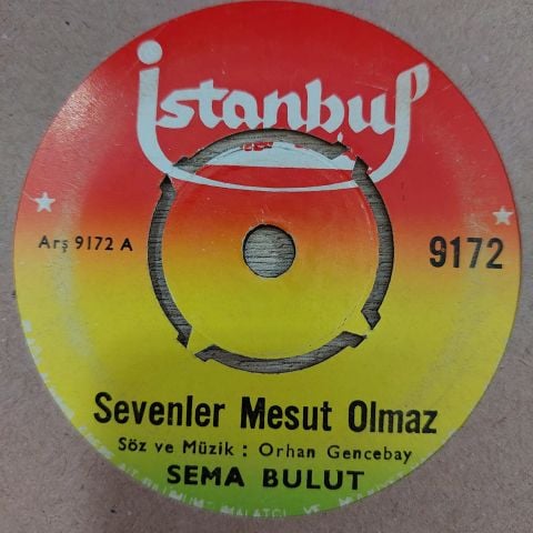 SEMA BULUT - SEVENLER MESUT OLMAZ 45LİK PLAK