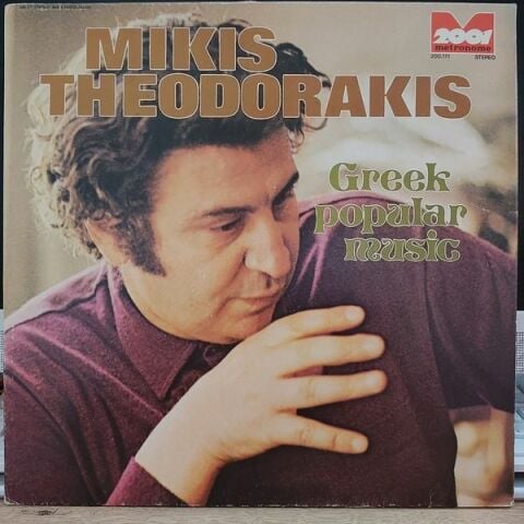 Mikis Theodorakis – Greek Popular Music LP PLAK