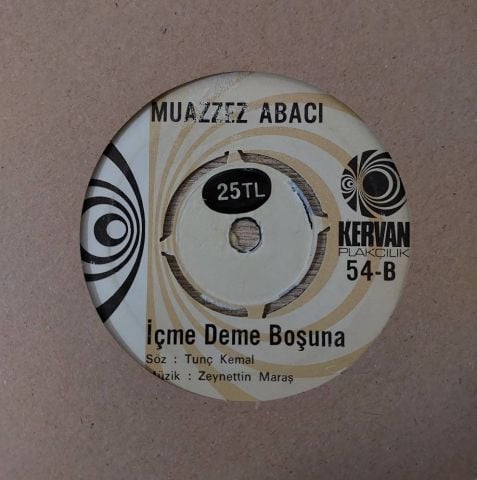 MUAZZEZ ABACI - BENİM OL 45LİK PLAK