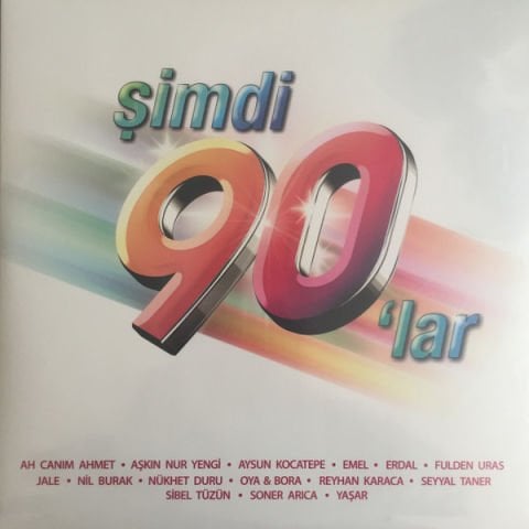 ÇEŞİTLİ SANATÇILAR - ŞİMDİ 90'LAR LP PLAK