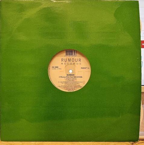 Nomad – (I Wanna Give You) Devotion (Original Version And DJ Remixes) LP PLAK