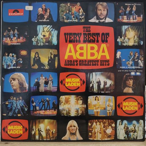 ABBA – The Very Best Of ABBA (ABBA's Greatest Hits) LP PLAK