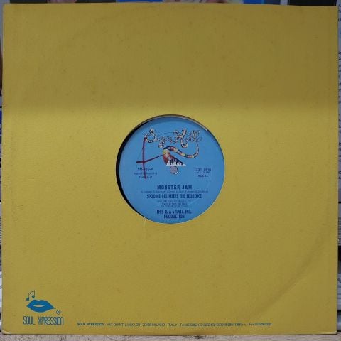 Spoonie Gee Meets The Sequence – Monster Jam LP PLAK