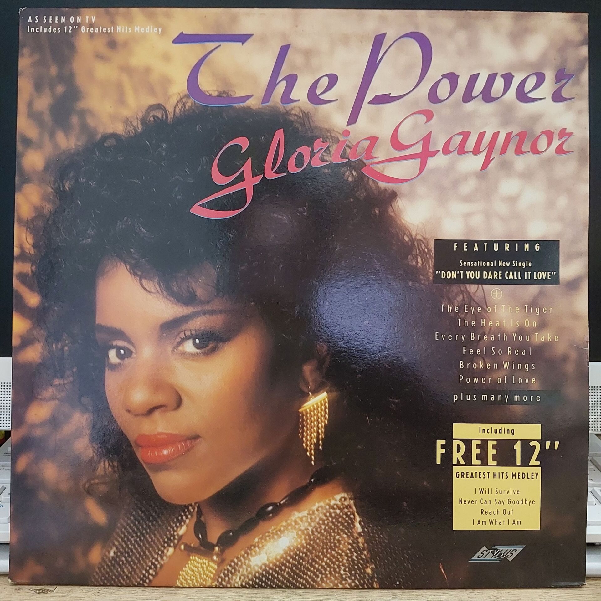 Gloria Gaynor The Power LP PLAK gloria-gaynor-the-power-lp-plak