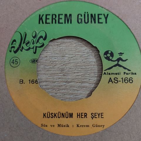 Kerem Güney – Nokta Noktam / Küskünüm Her Şeye 45LİK PLAK