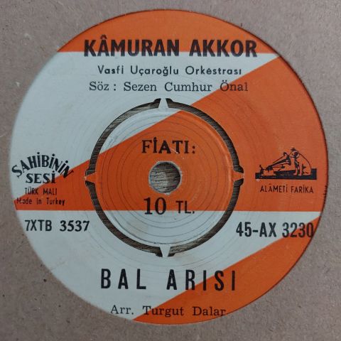 Kâmuran Akkor – Bal Arısı 45LİK PLAK