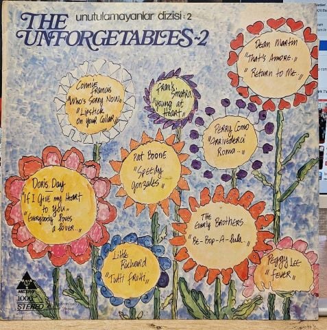 Various – The Unforgetables / Unutulmayanlar Dizisi: 2 LP PLAK